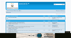Desktop Screenshot of forum.renaultclub.cz